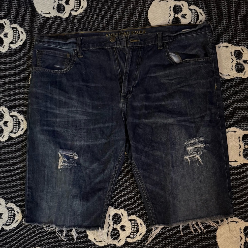 American Eagle Distressed Denim “Jorts” 42. Made to Last